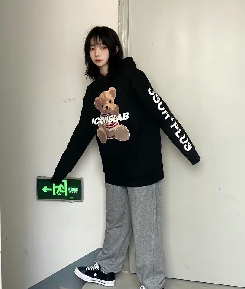 可可爱爱小熊卫衣分享