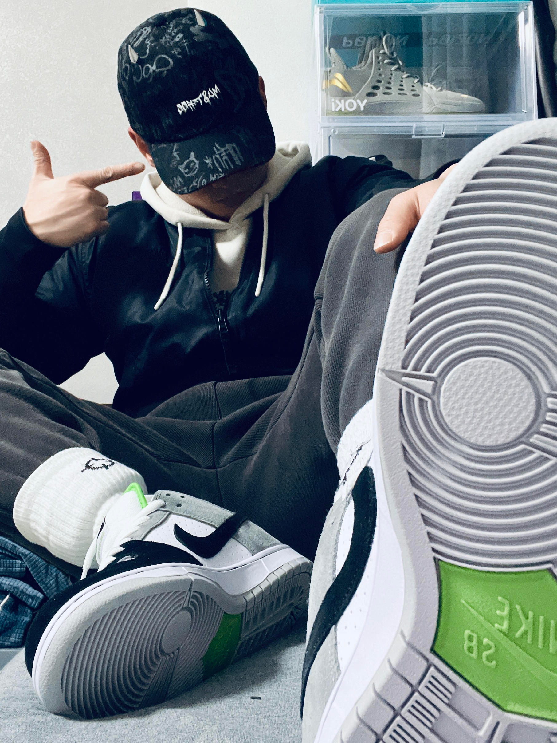 拍个小帅照