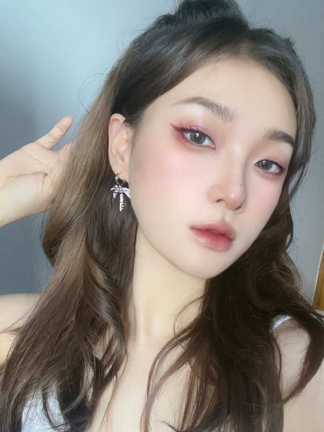 夏日×粉紫 可以焊在脸上吗|||
