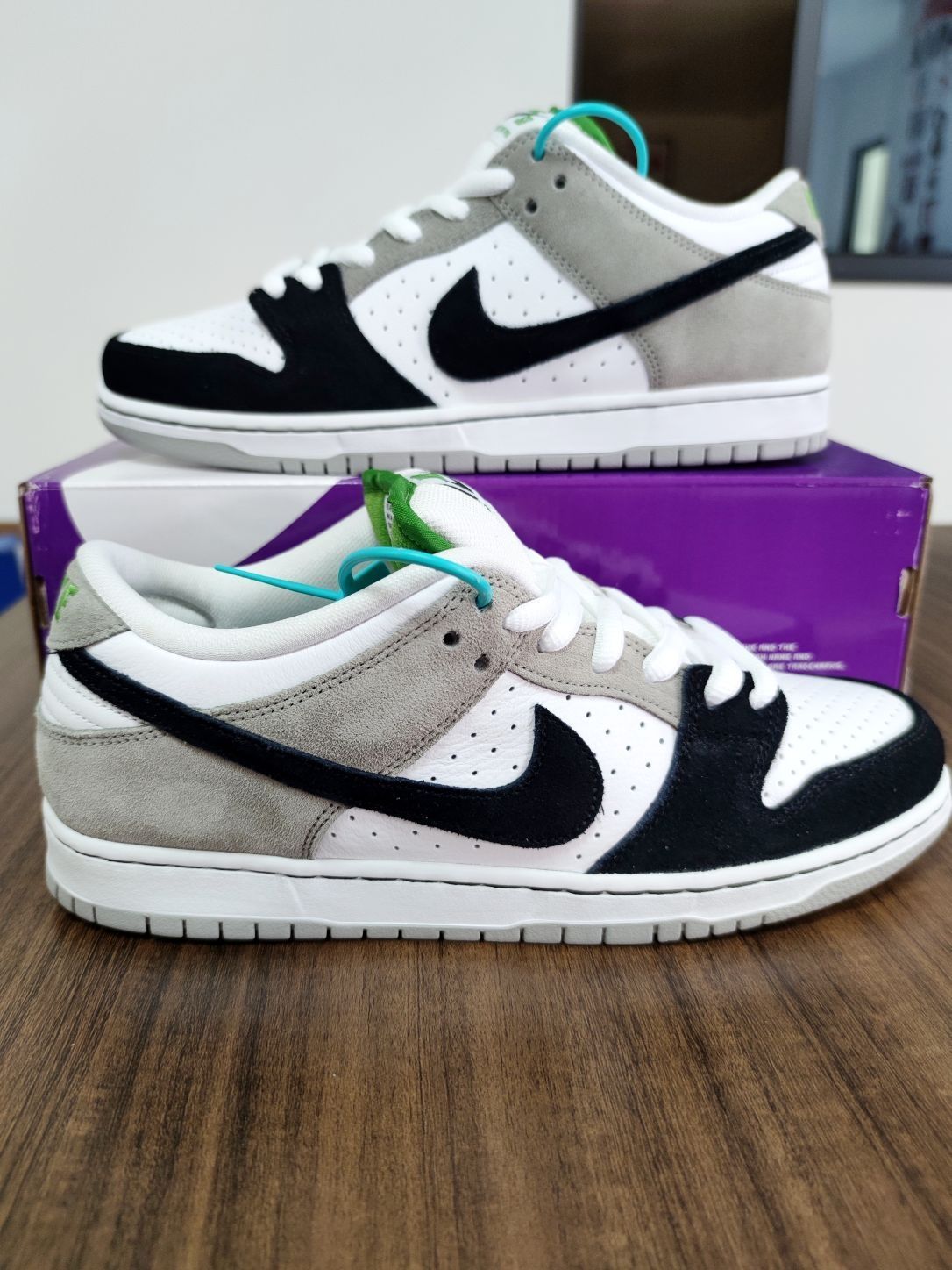叶绿素dunk 细节展示！