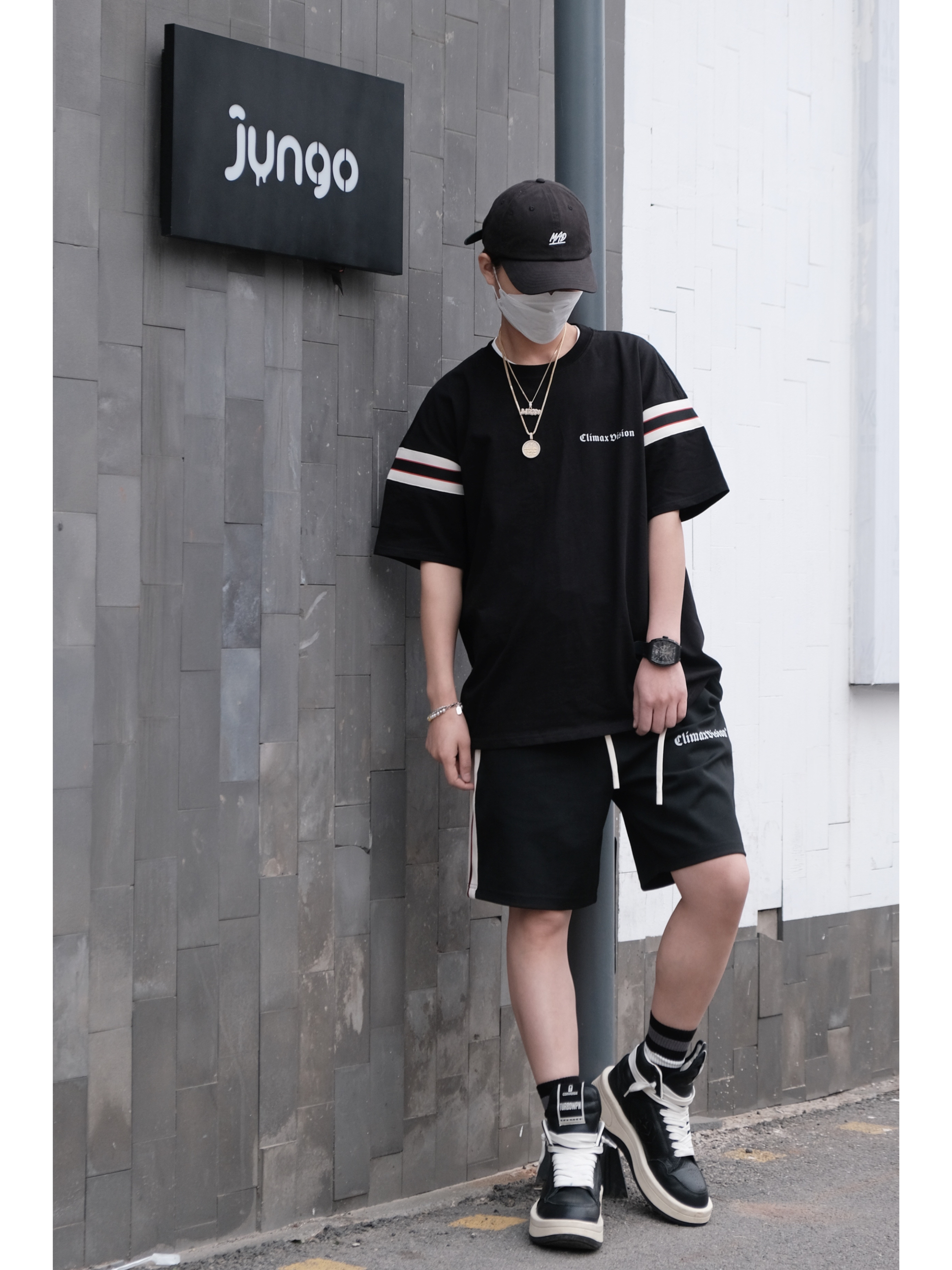 男孩的OOTD | 超好搭的All black极简街头风搭配❗