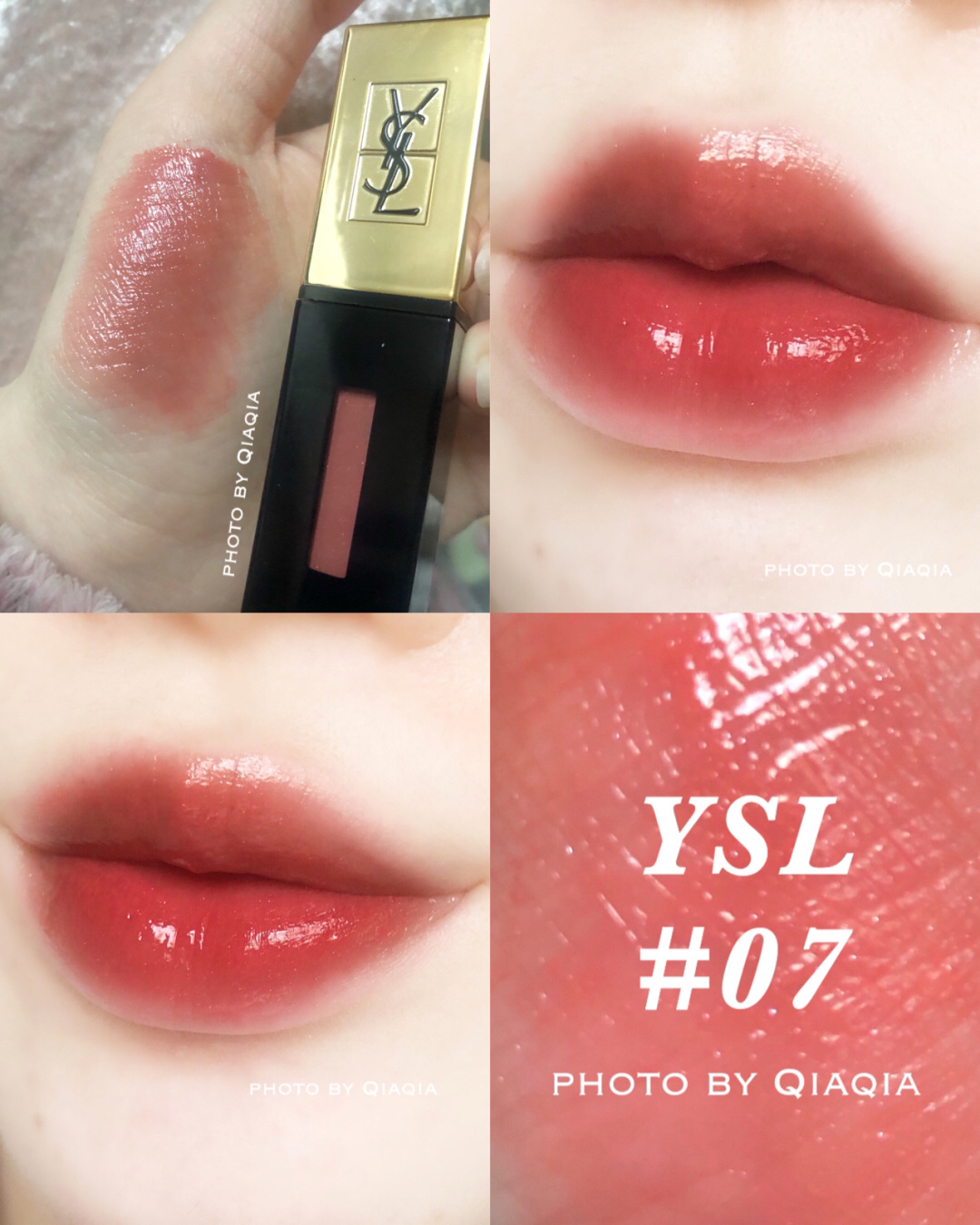 冷白皮看这里！🍑蜜桃乌龙ysl镜面07
