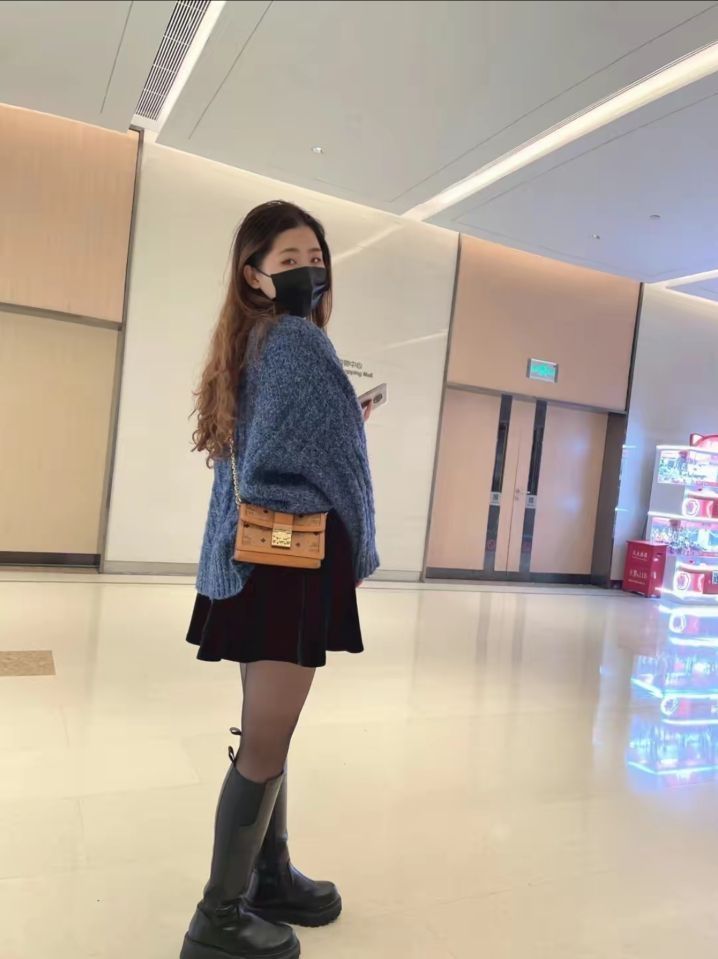 MCM斜挎链条翻盖包分享