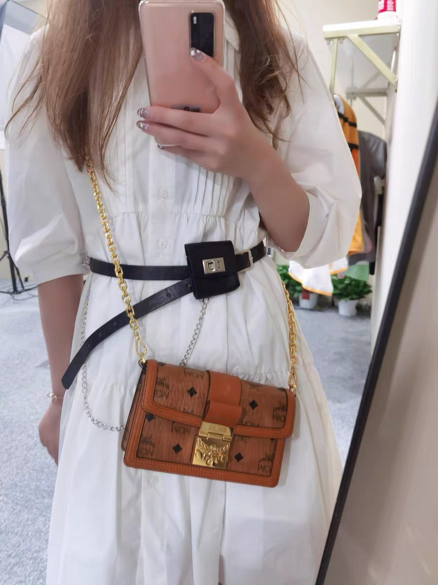MCM gretl visetos 斜挎链条翻盖包分享