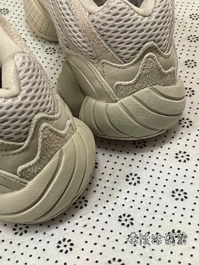 adidas originals Yeezy 500" Blush "灰白男女同款2022年版