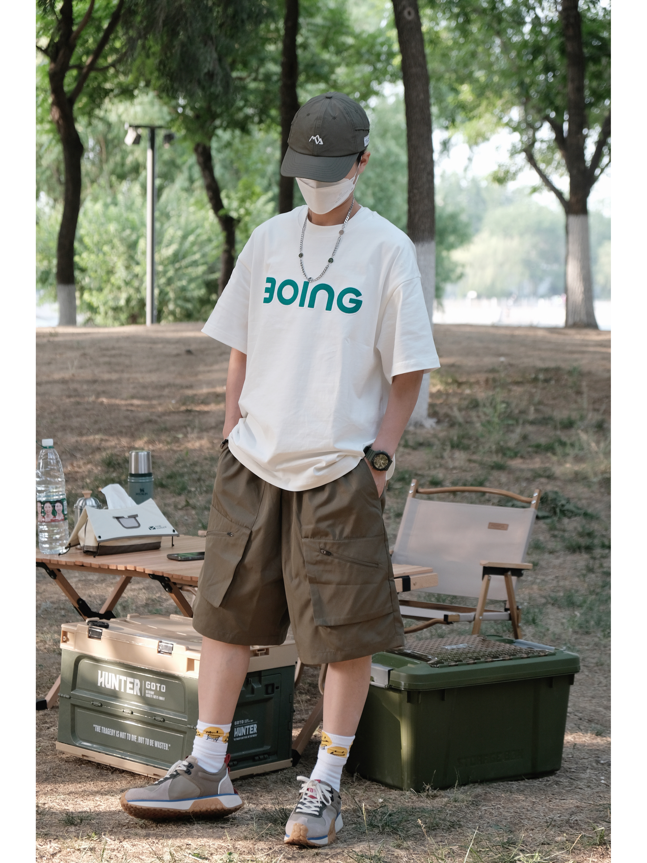 初夏男孩的OOTD | 这身夏季户外风格搭配，爱了❗
