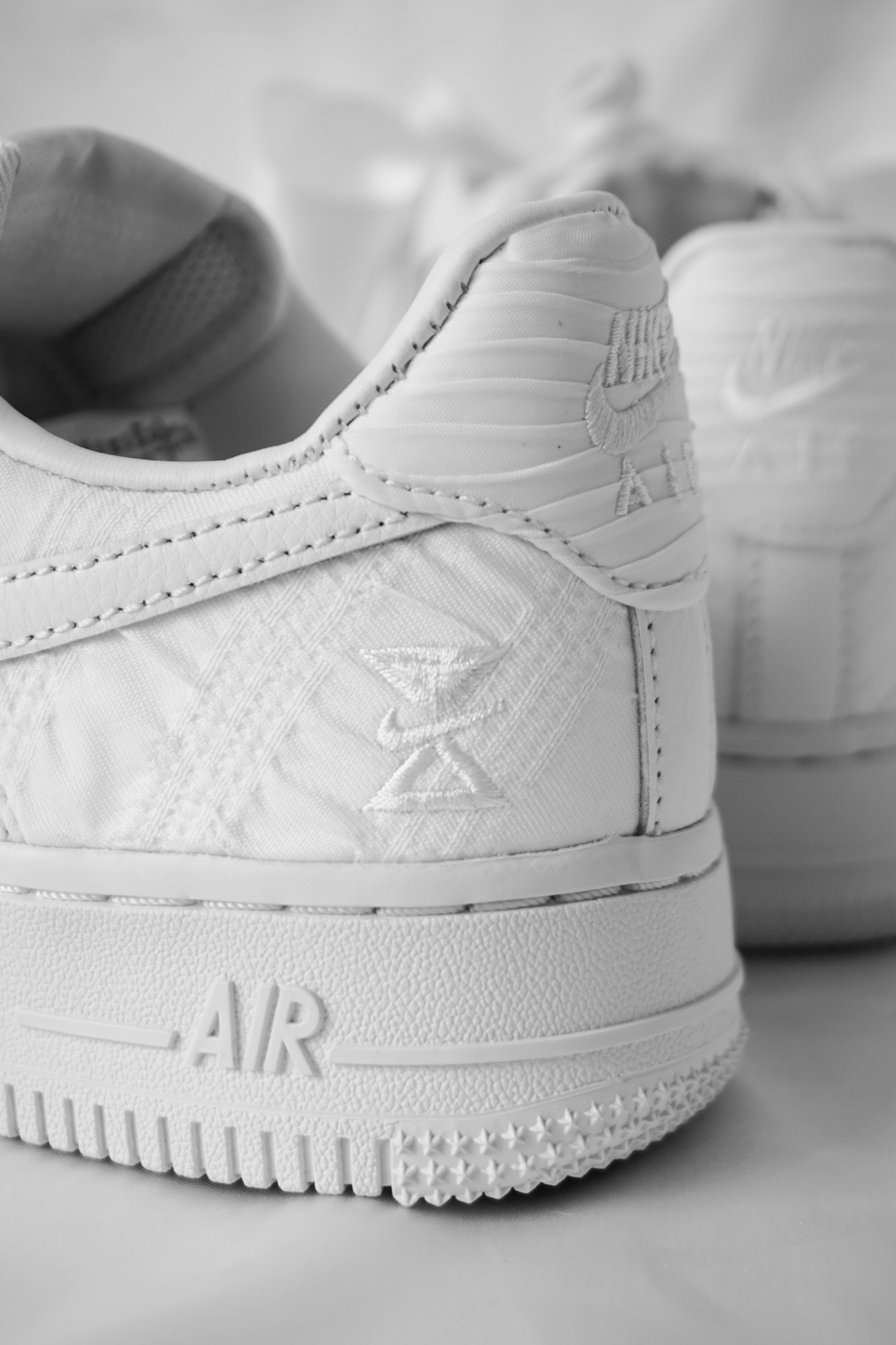 小仙女必备?AF1纯白蝴蝶结