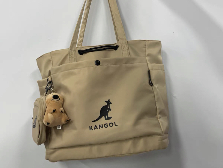 KANGOL 中号托特包女上课通勤包防水单肩包时尚百搭手提包 分享