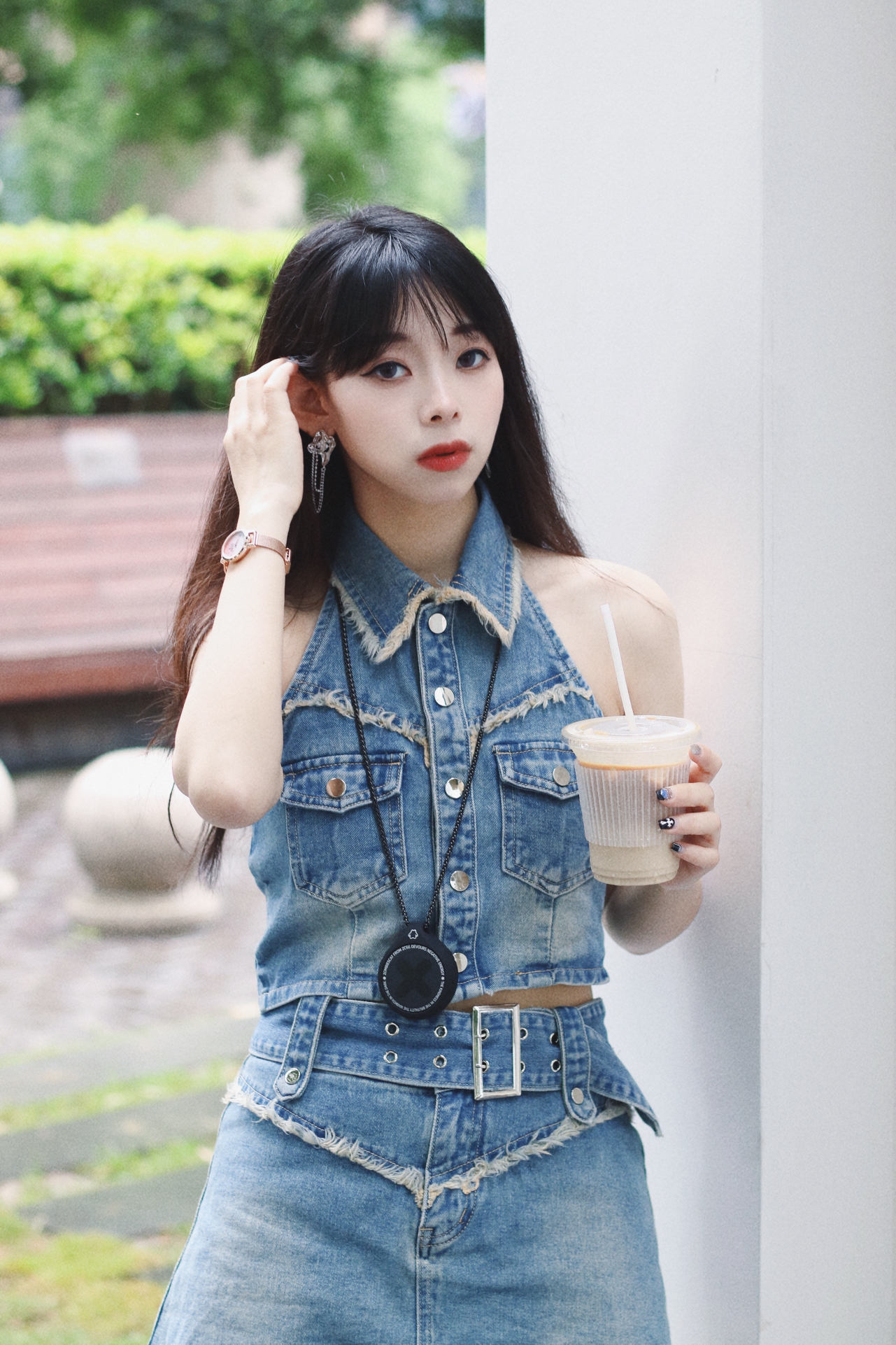 来看辣妹套装