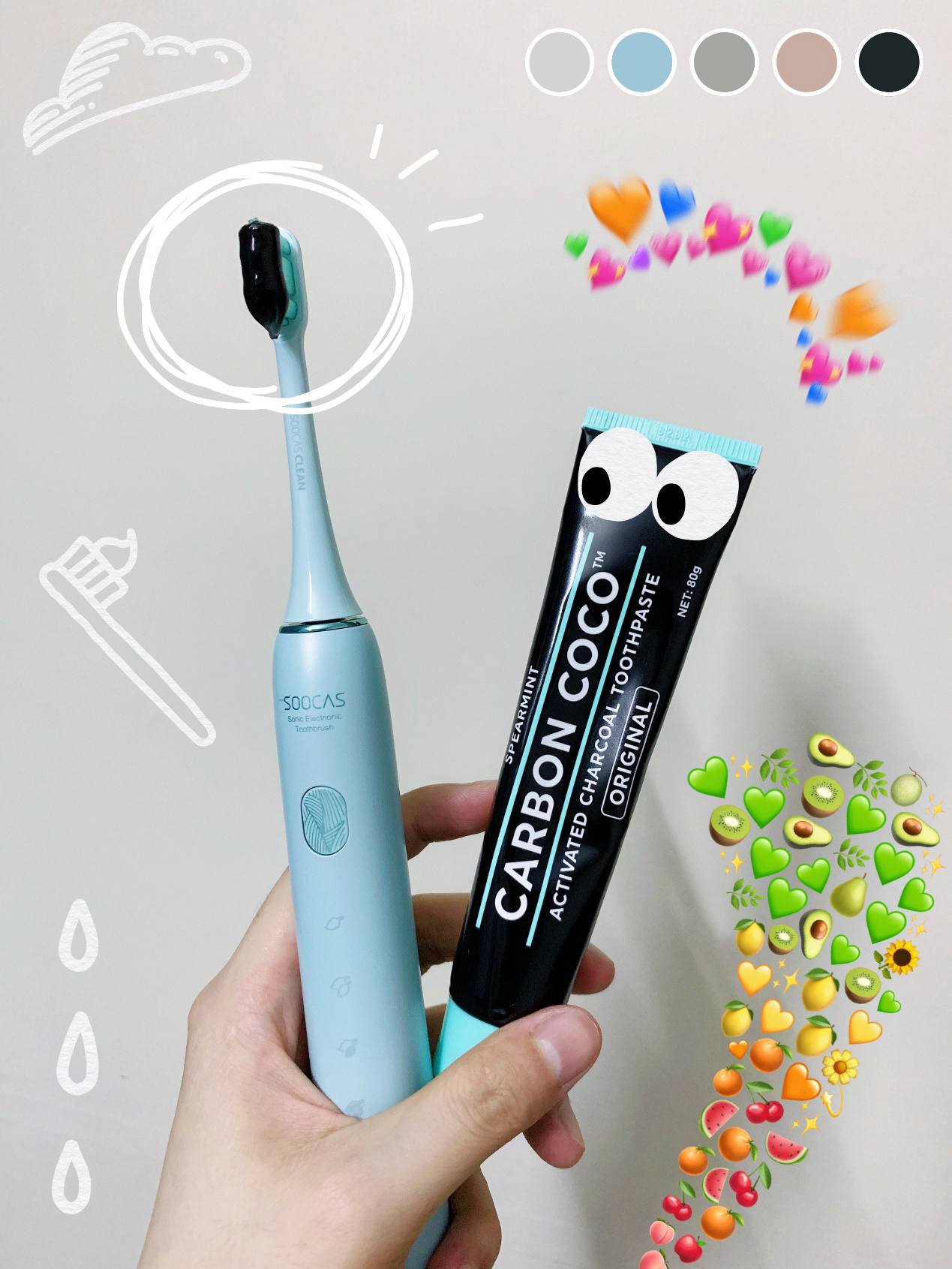 口腔护理🍃请pick这个黑绿CP⚫️