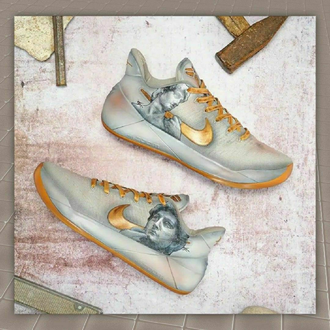 Nike Kobe A.D.大卫.米开朗基罗定制鞋款赏析！