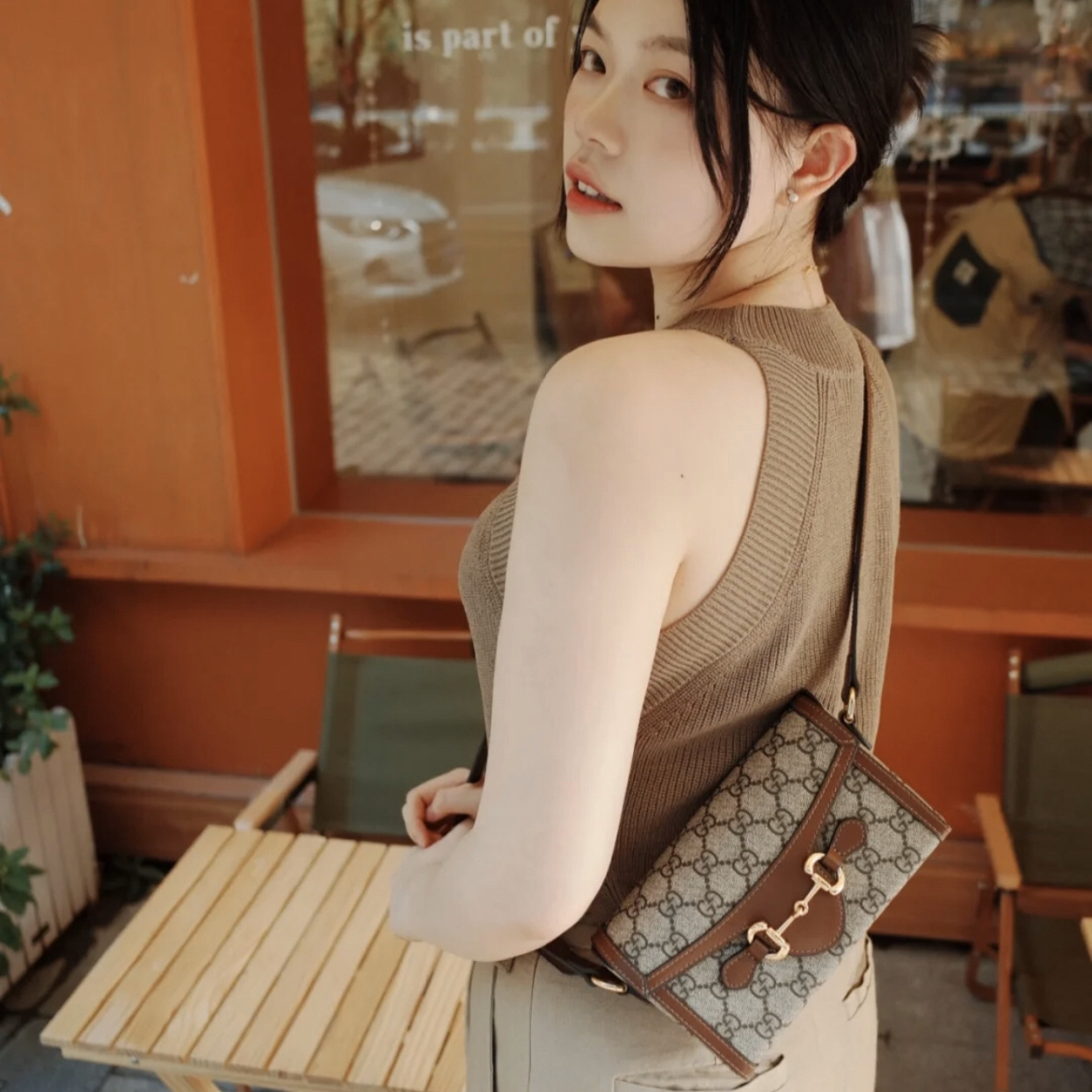 Gucci/古驰 老花logo盒子包 分享