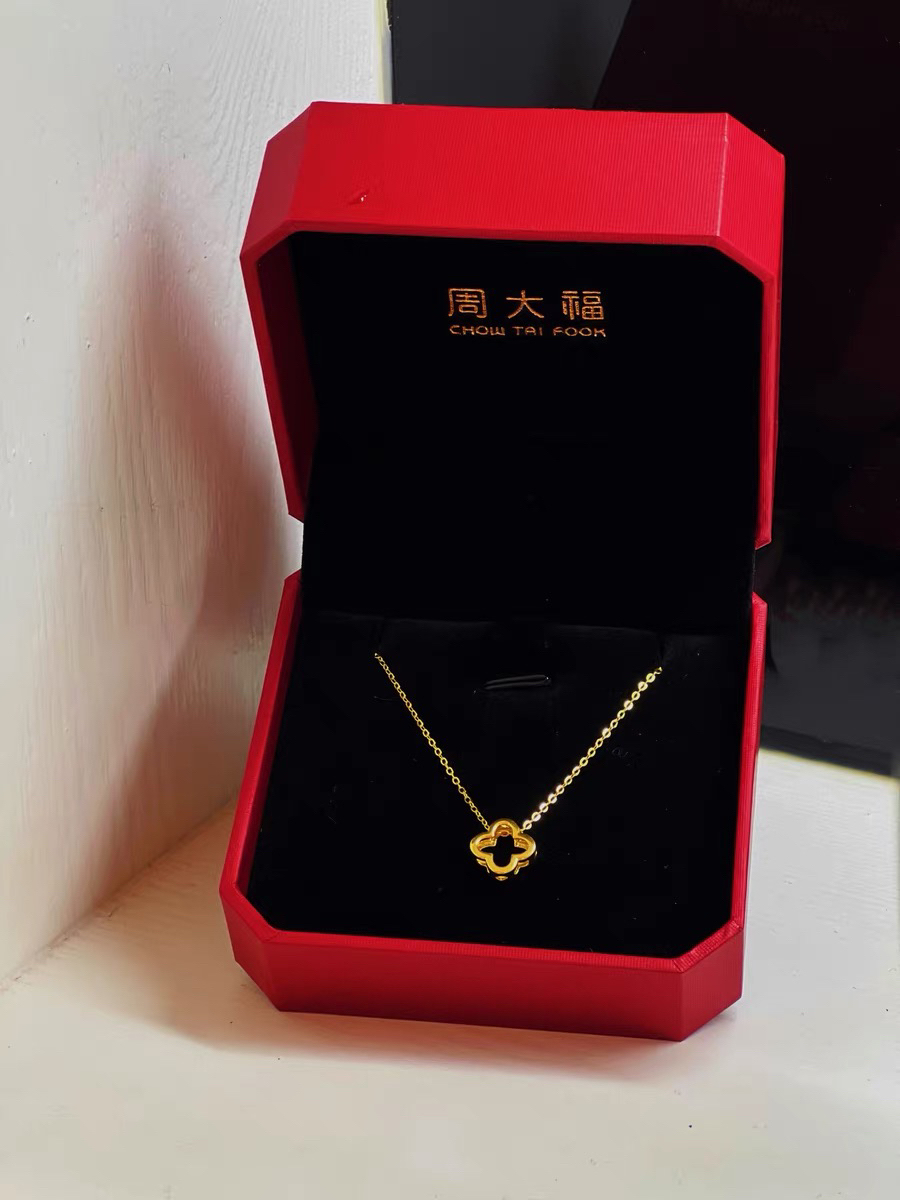 周大福 百搭基础项链