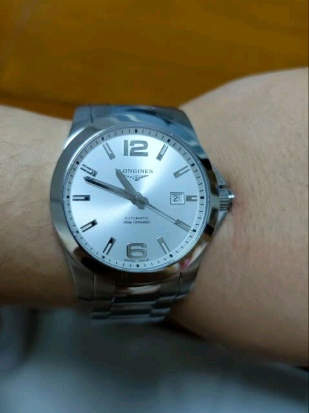 Longines/浪琴 康卡斯系列机械机芯男表推荐