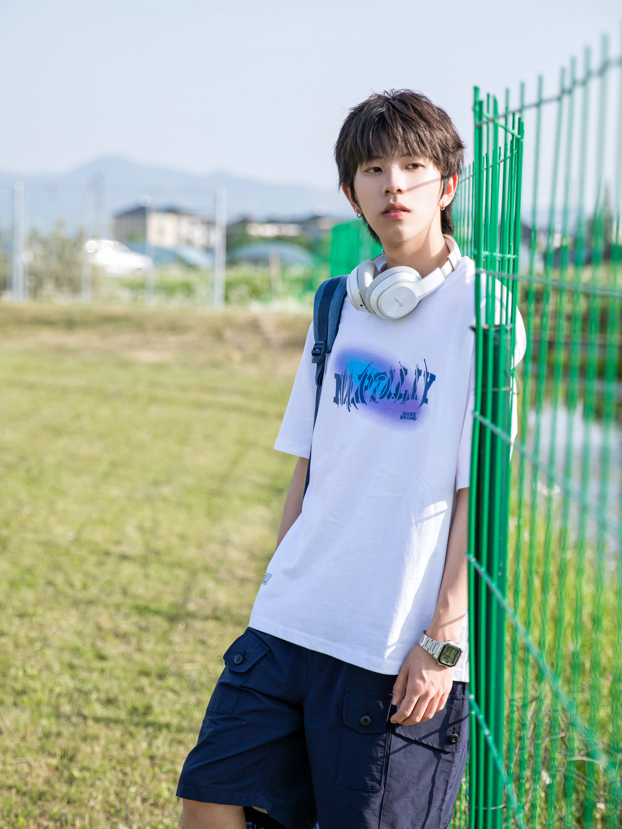 🔹暑假出游穿搭|夏天就是T恤搭配帆布鞋👔🍃
