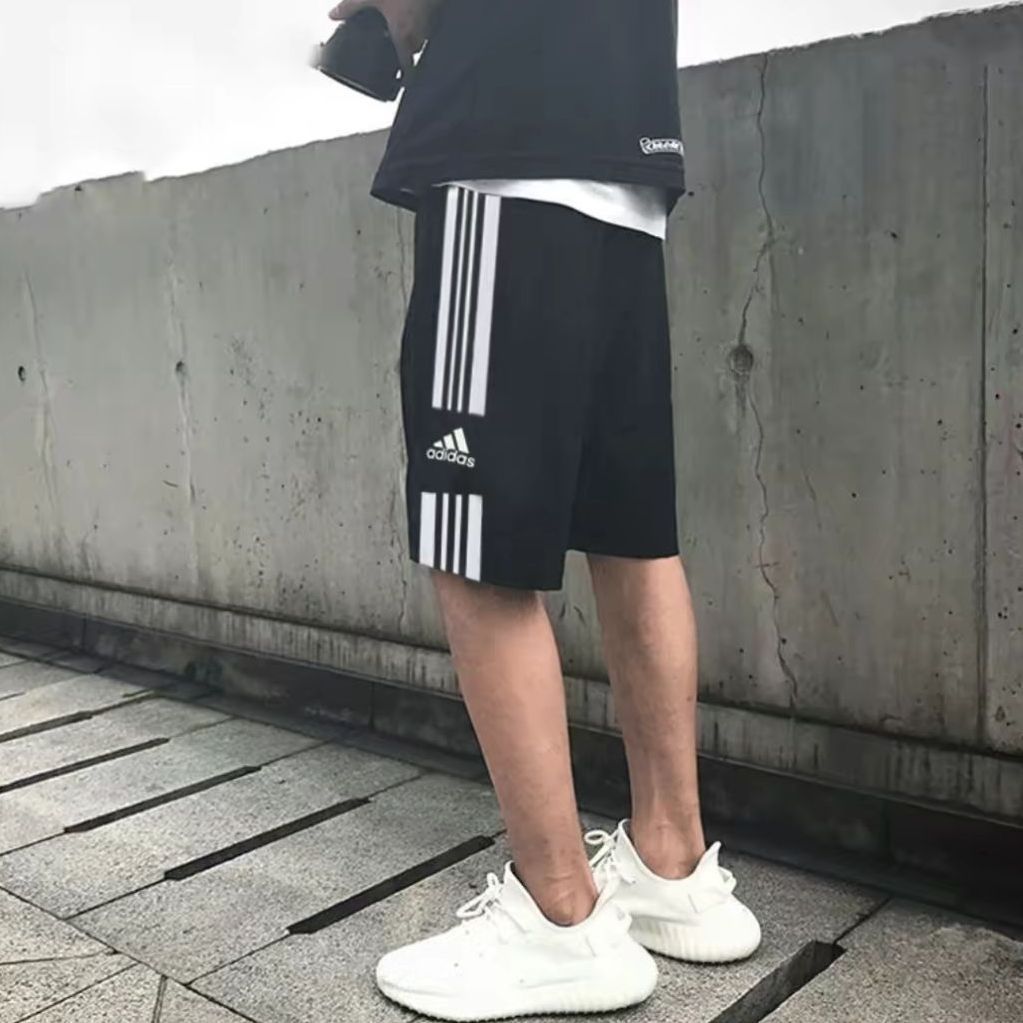adidas健身训练运动短裤穿搭分享