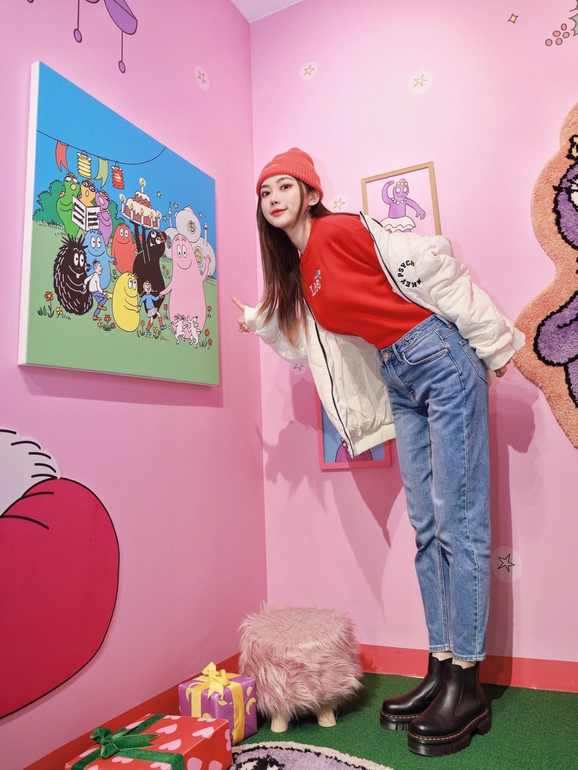 可可爱爱过新年｜穿着新衣去逛展
