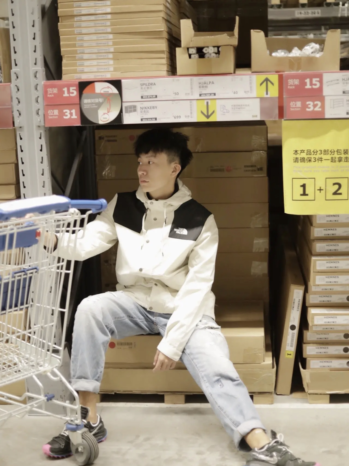 拥有独特潮流风外套