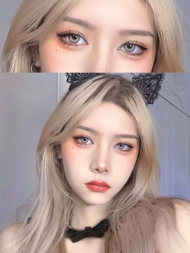 猫系拽姐妆容 