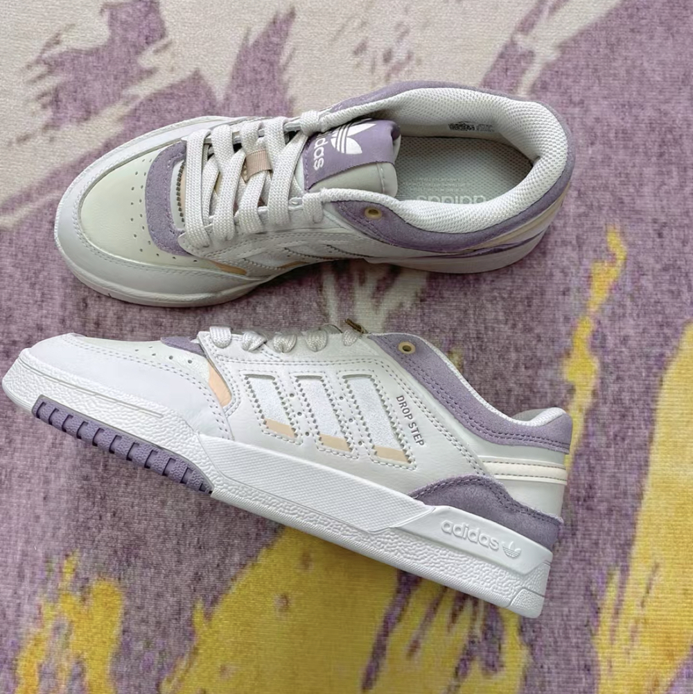 adidas originals Drop Step Low白紫