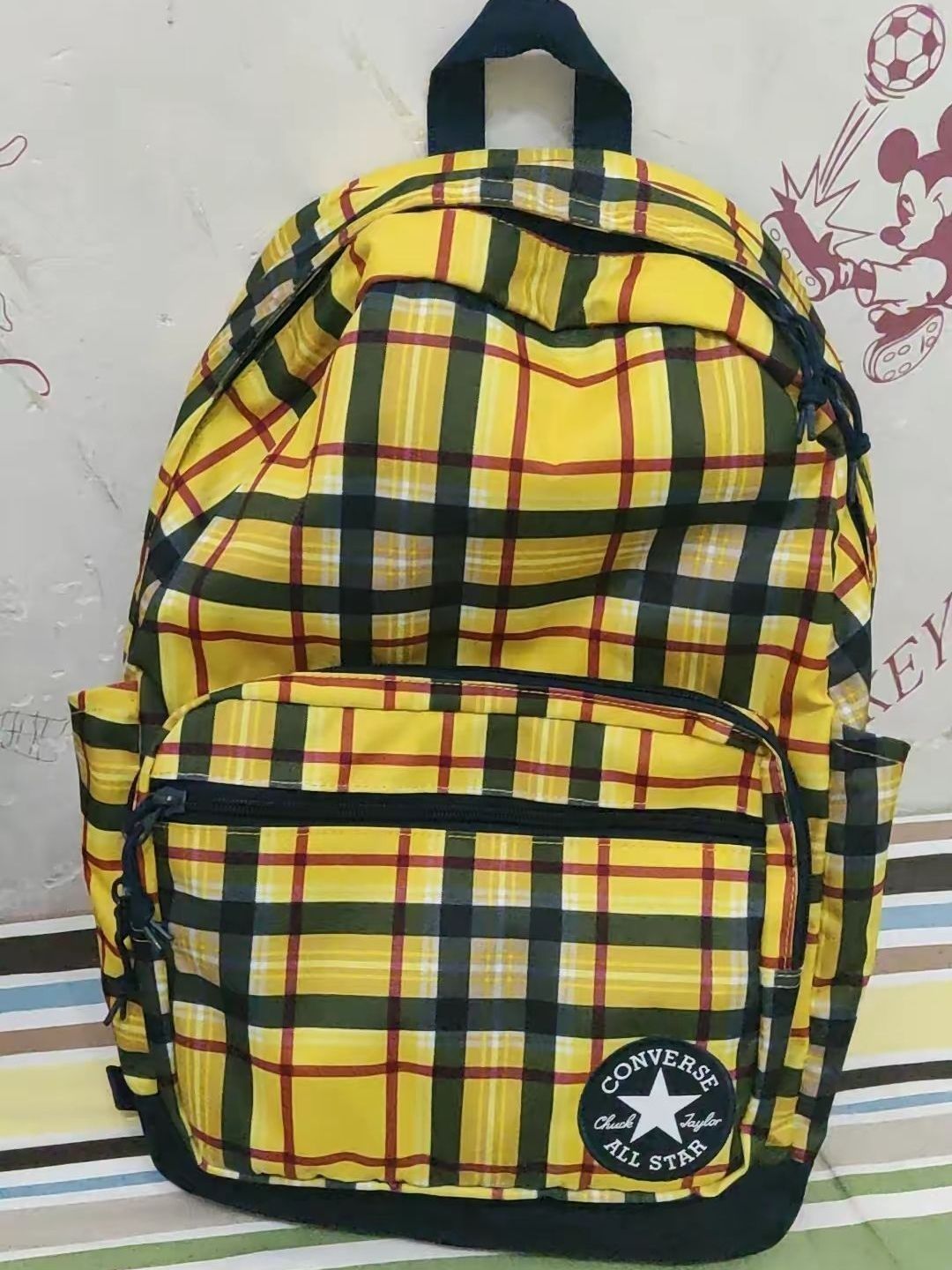 Converse GO 2 BACKPACK撞色格子双肩包 分享