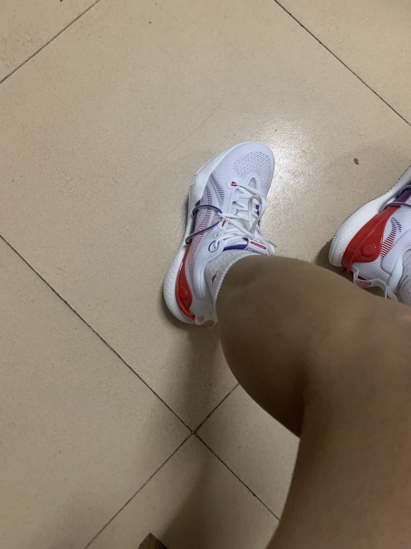 闪击八，第一次上脚还不错👍