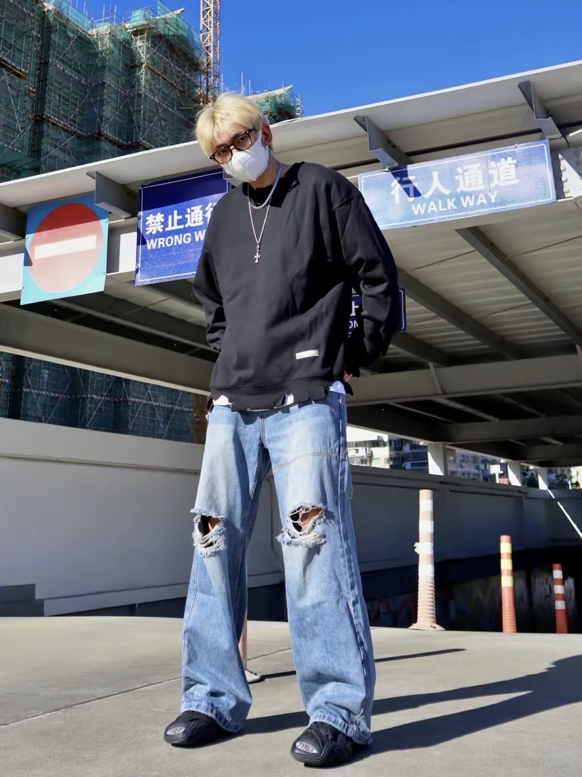 oversize 卫衣