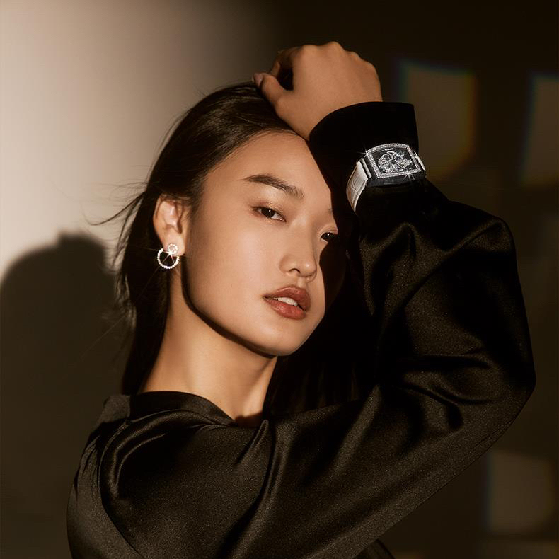 DAVENA时来运转系列酒桶形手表女石英女士腕表