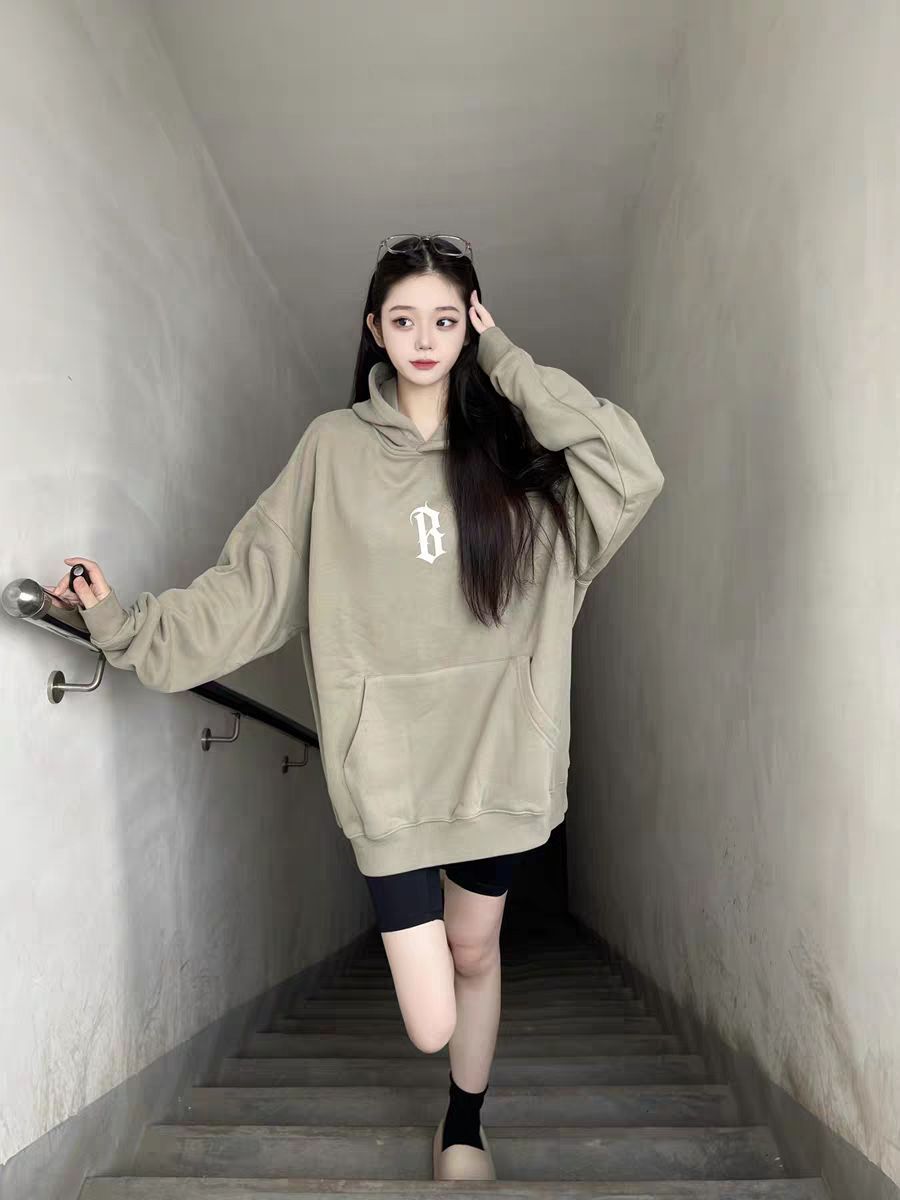 这是不是你在找的韩系校园风卫衣？