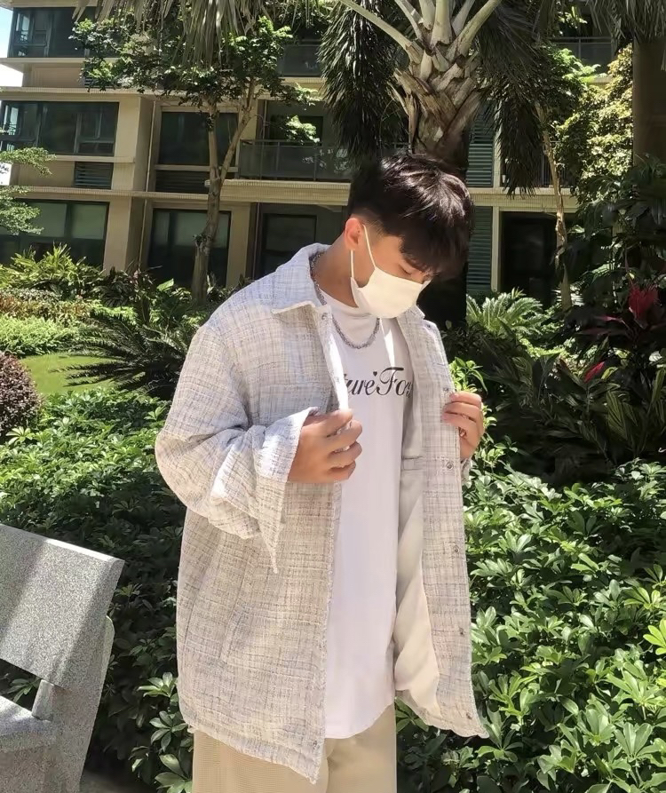 OOTD ｜适合男生的小香风外套