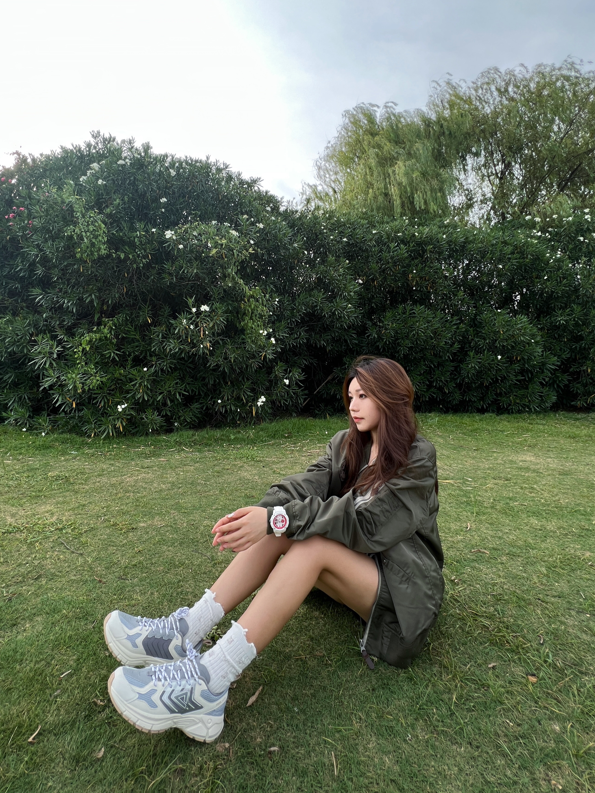 美高青春校园剧🌲草坪拍照📷氛围感好强