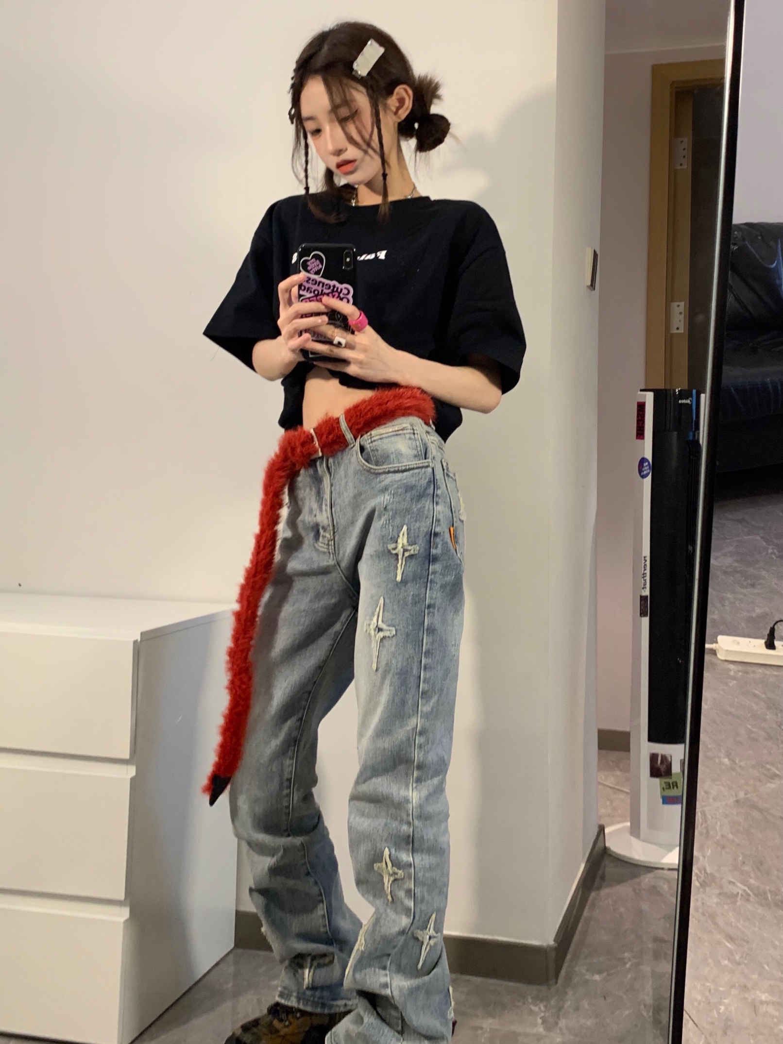 SSUR 绝了！这条微喇牛仔裤👖美到没盆友~