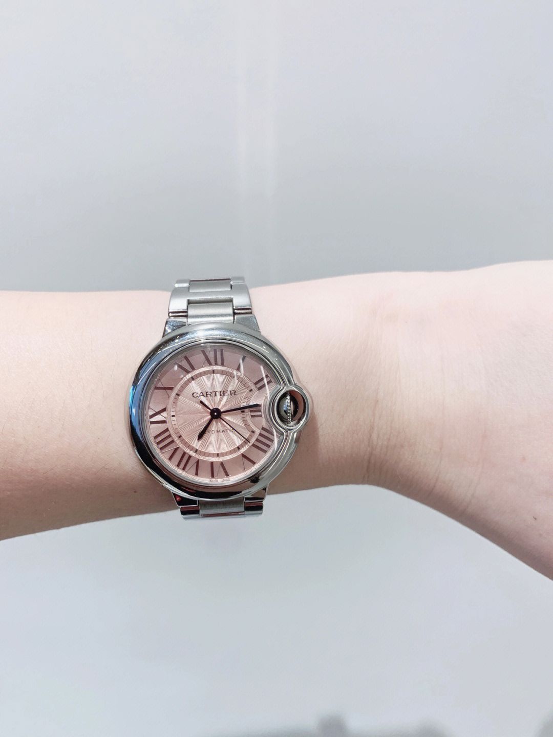卡地亚蓝气球⌚️粉盘也太少女心了💓