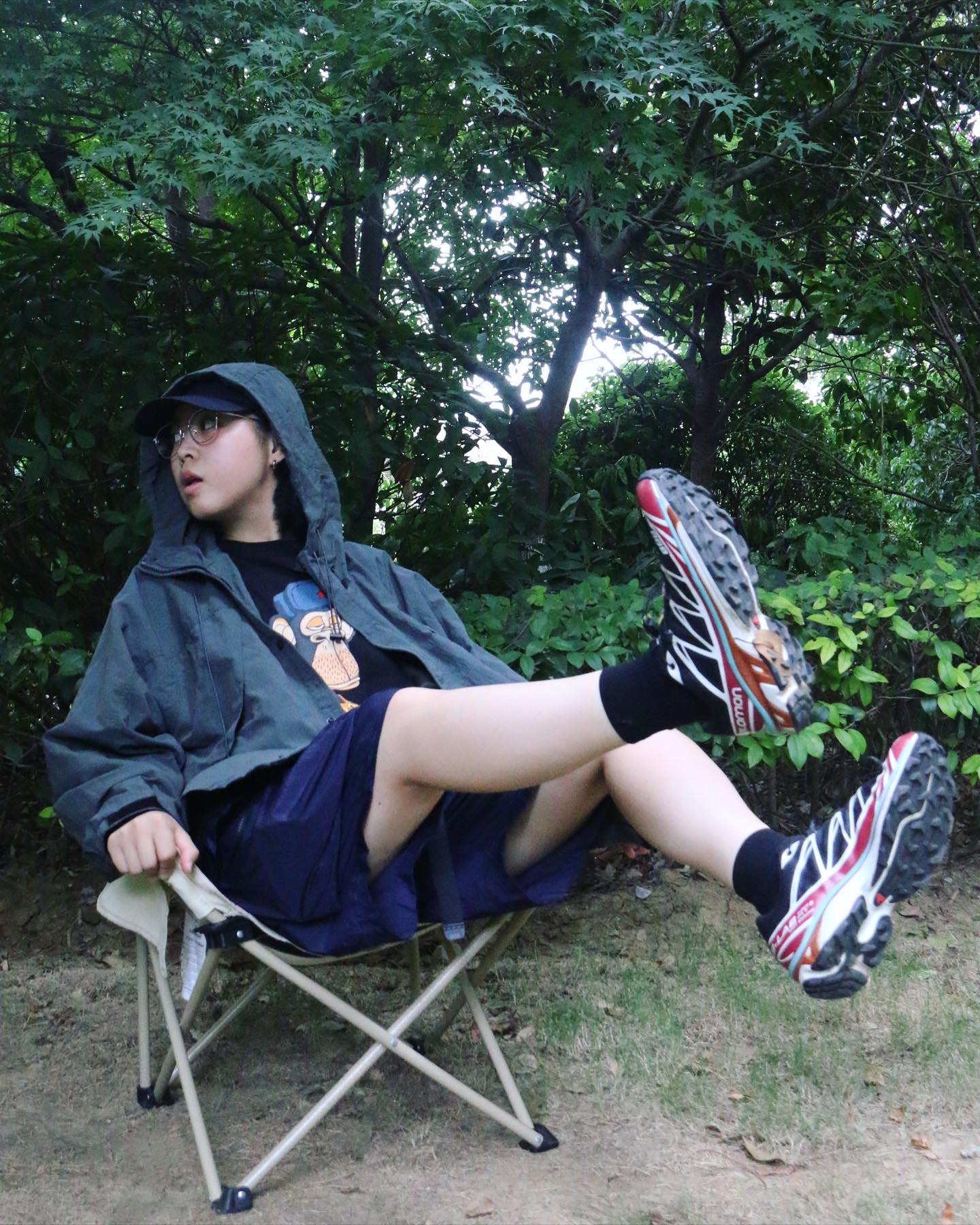 OOTD｜家门口的露营⛺️