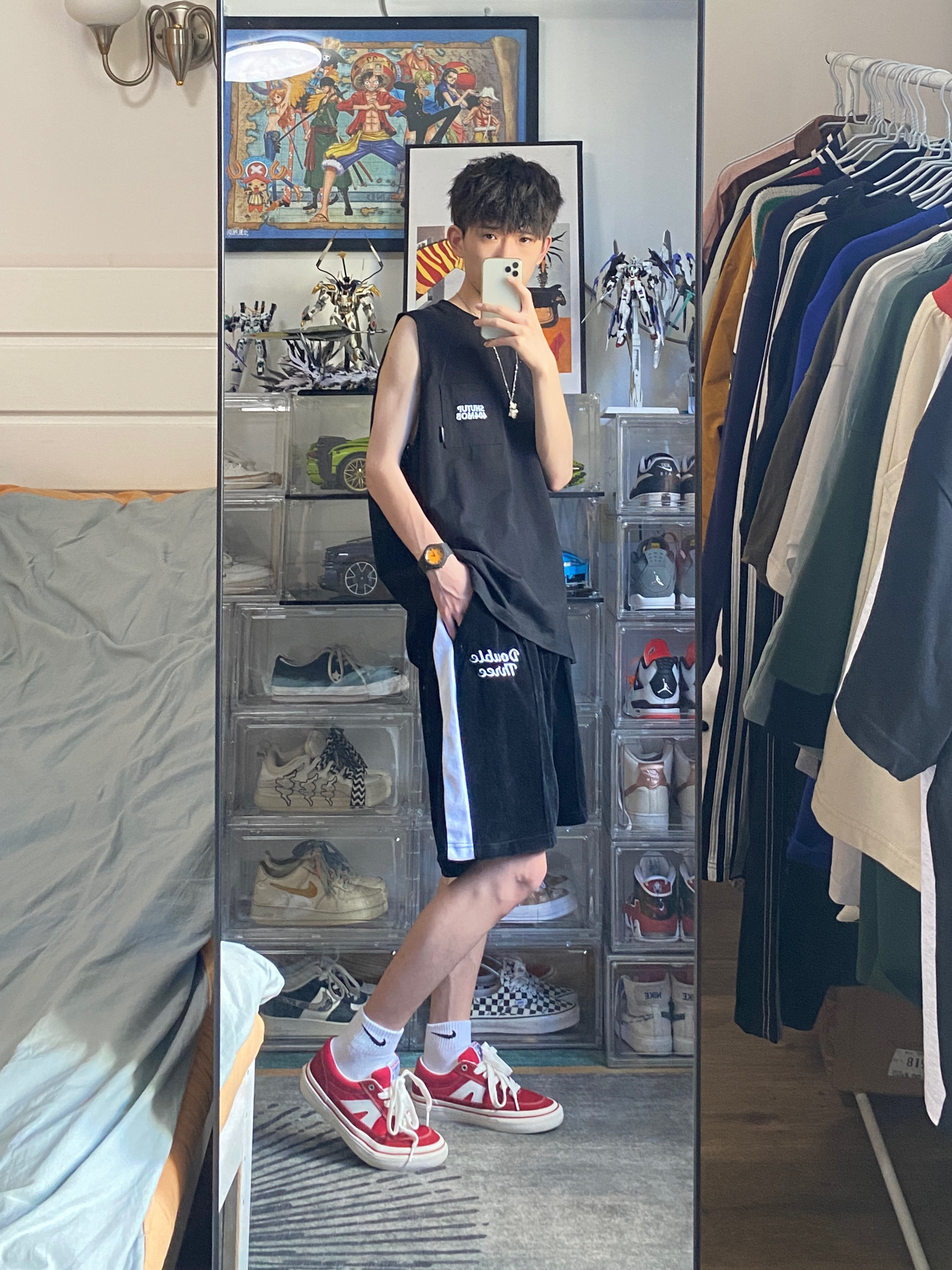 OOTD｜简约风黑色系穿搭👀