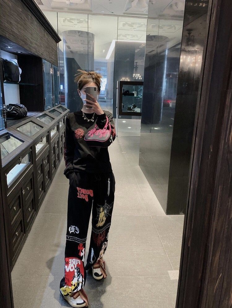OOTD / 暗黑风开学y2k少女穿搭
