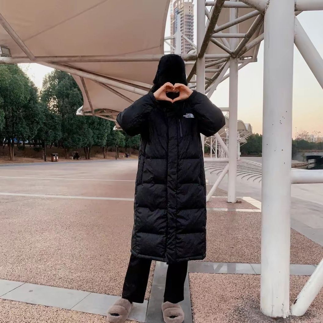 冬季北面两面穿羽绒服