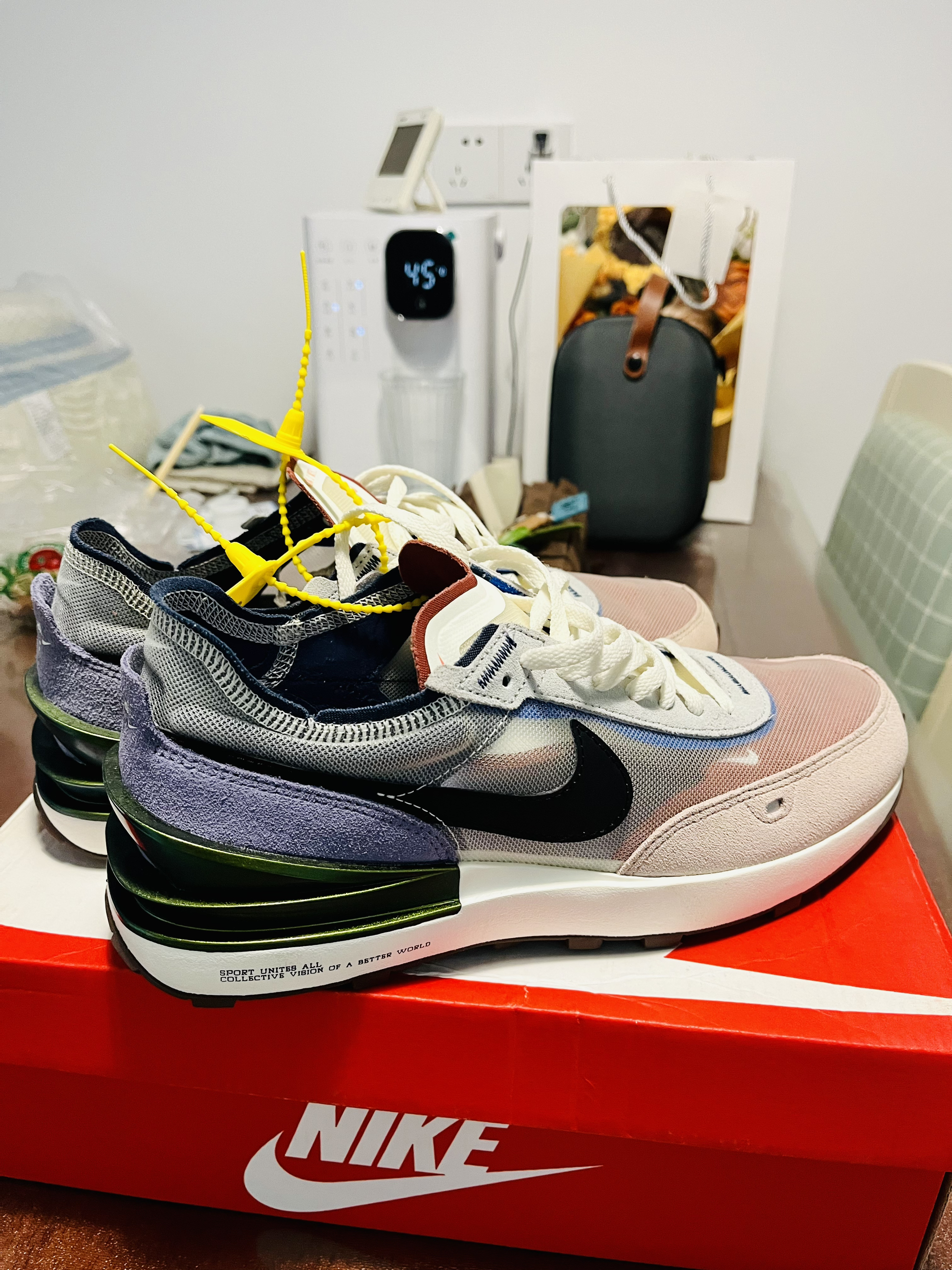 NIKE Waffle One 开司米原色！