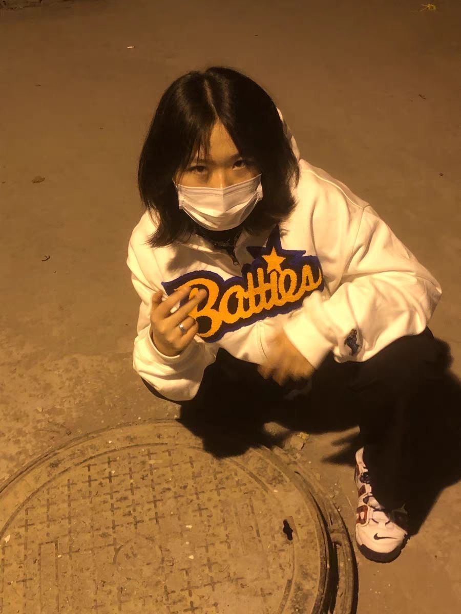 Battles 刺绣纯棉连帽卫衣穿搭体验