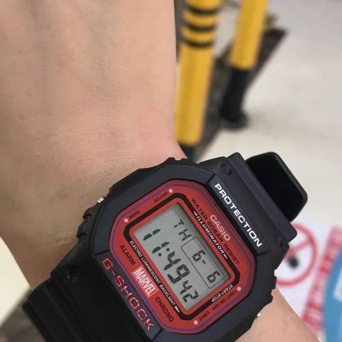 漫威联名 Casio蜘蛛侠系列