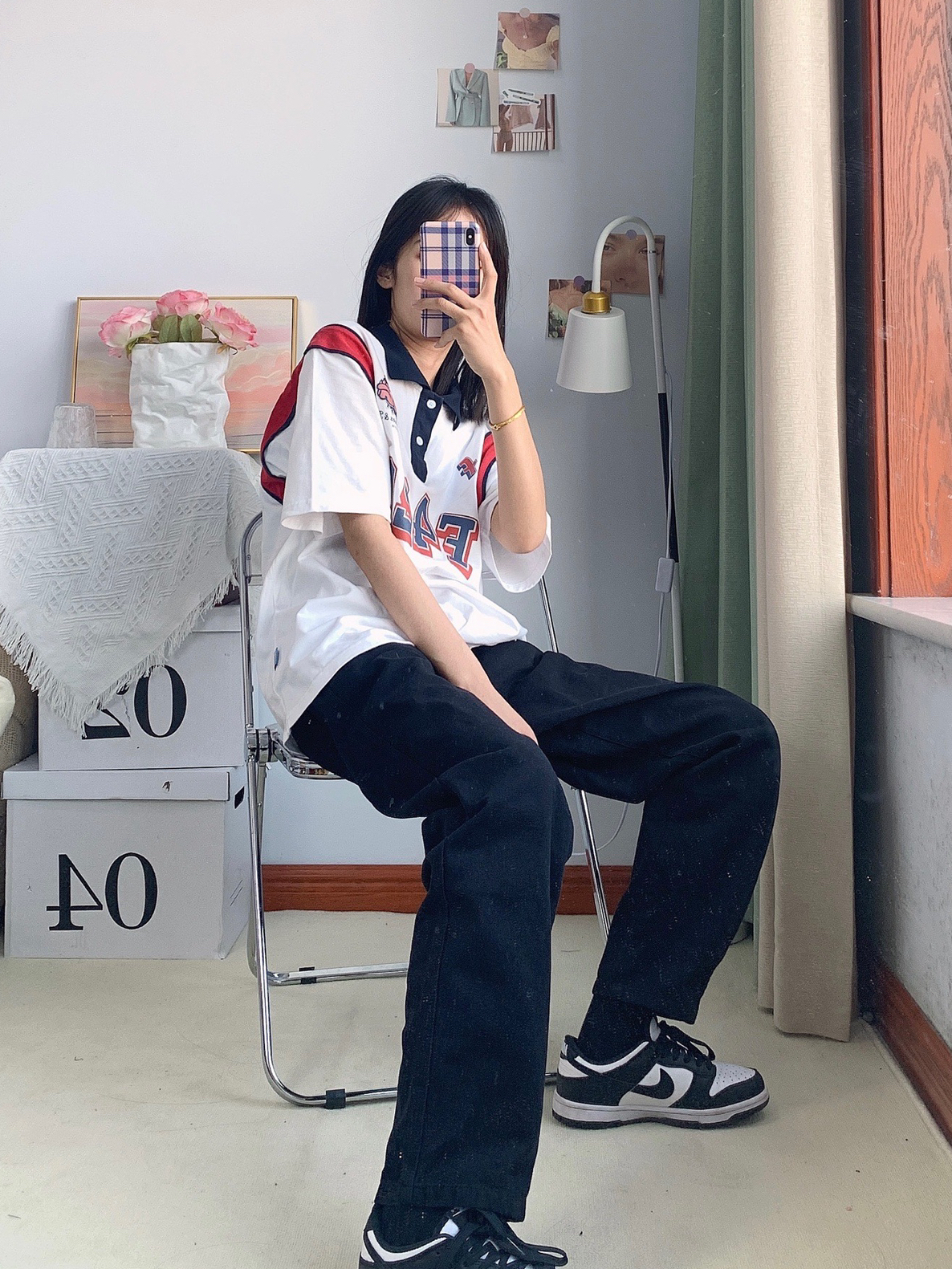 黑色直筒裤设计｜女神单品