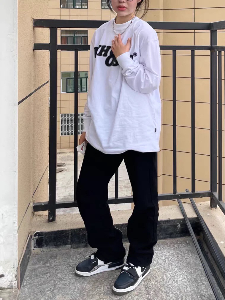 白色简约风T恤 ｜长袖T恤推荐