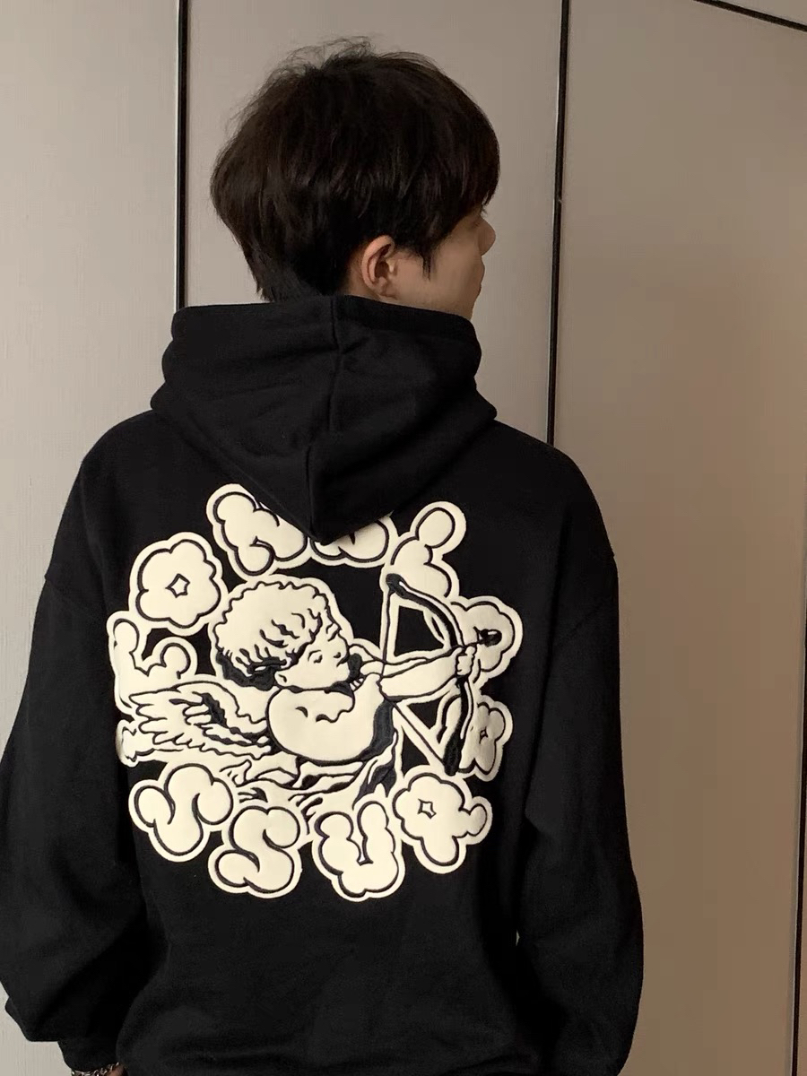 神仙联名款卫衣分享|黑色卫衣推荐