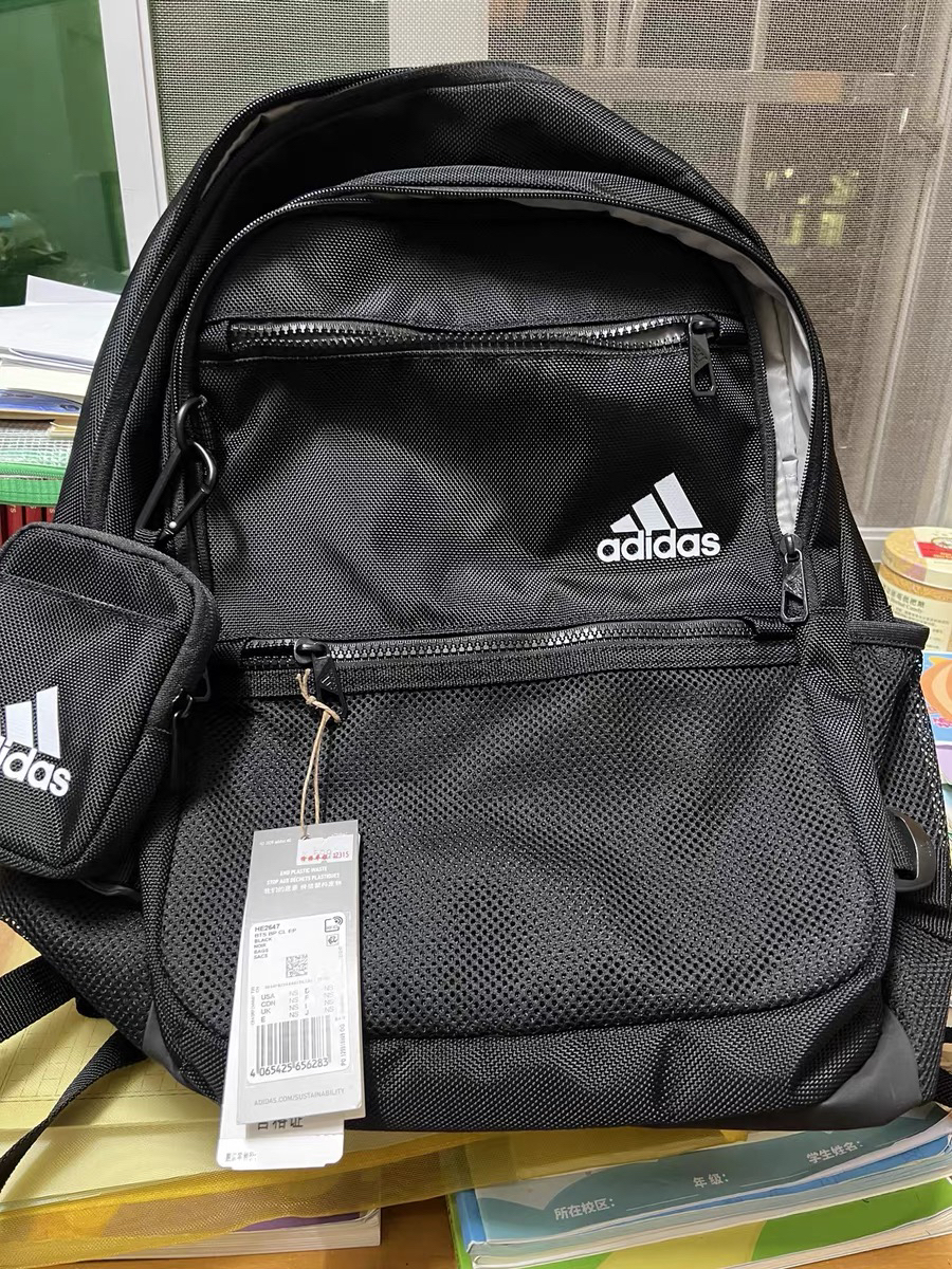 adidas 男女运动双肩背包分享