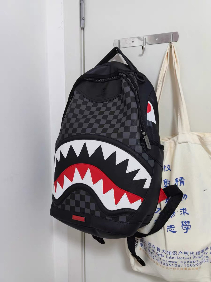 SprayGround 复古双肩包分享
