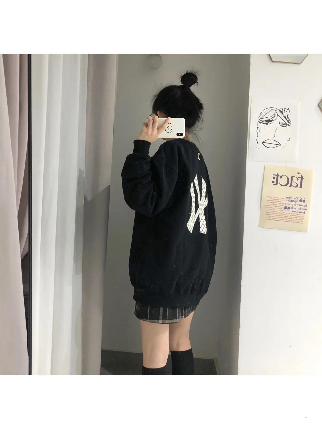 OOTD I 百搭的MLB卫衣真是爱了