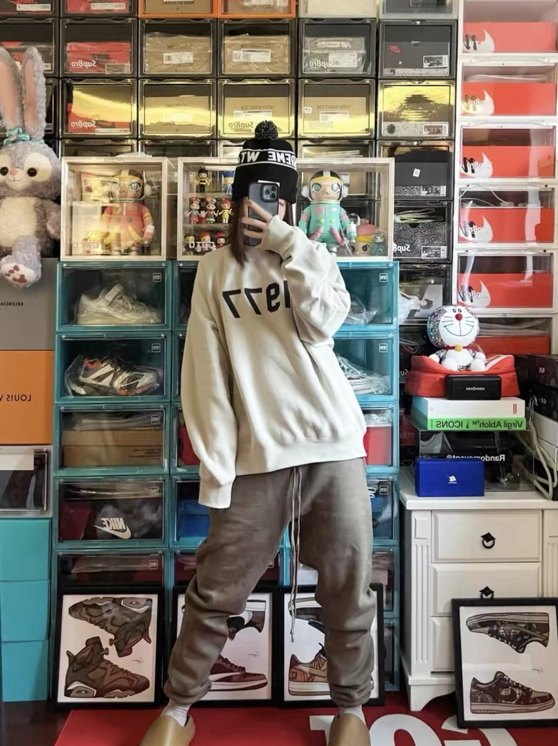 Fear Of God 日常舒适高街卫衣穿搭☀️