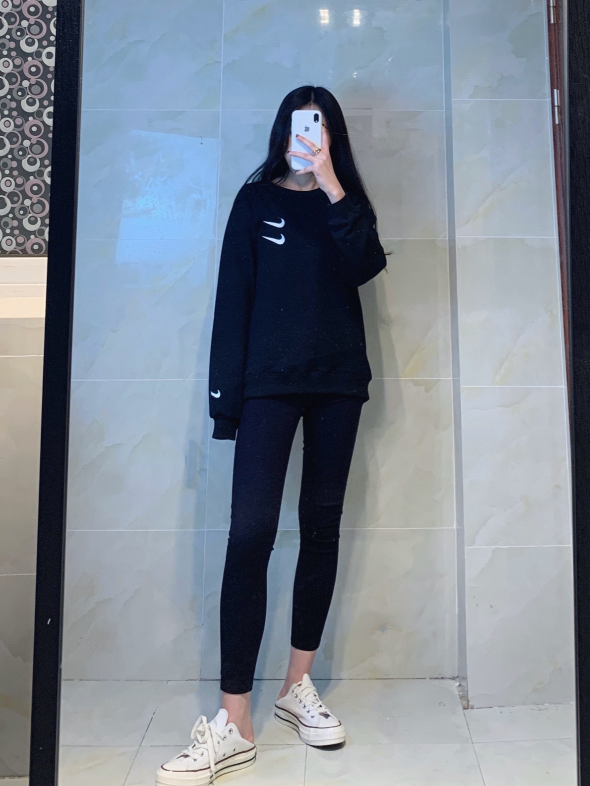 春季穿搭 | 甜酷女孩耐克卫衣穿搭🉑️