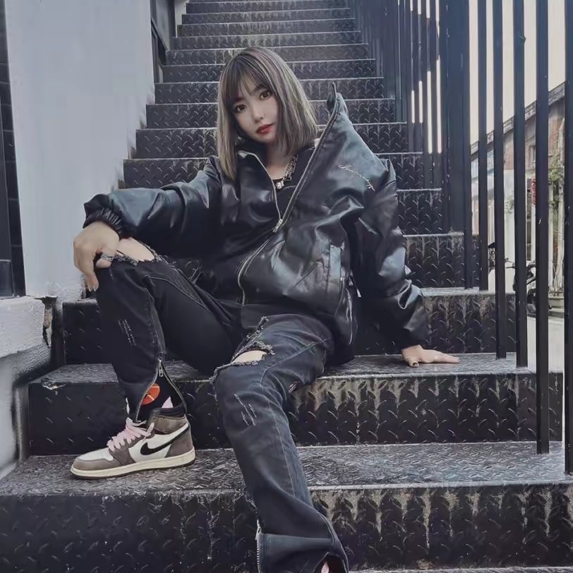 怕冷星人的流星羽绒服～