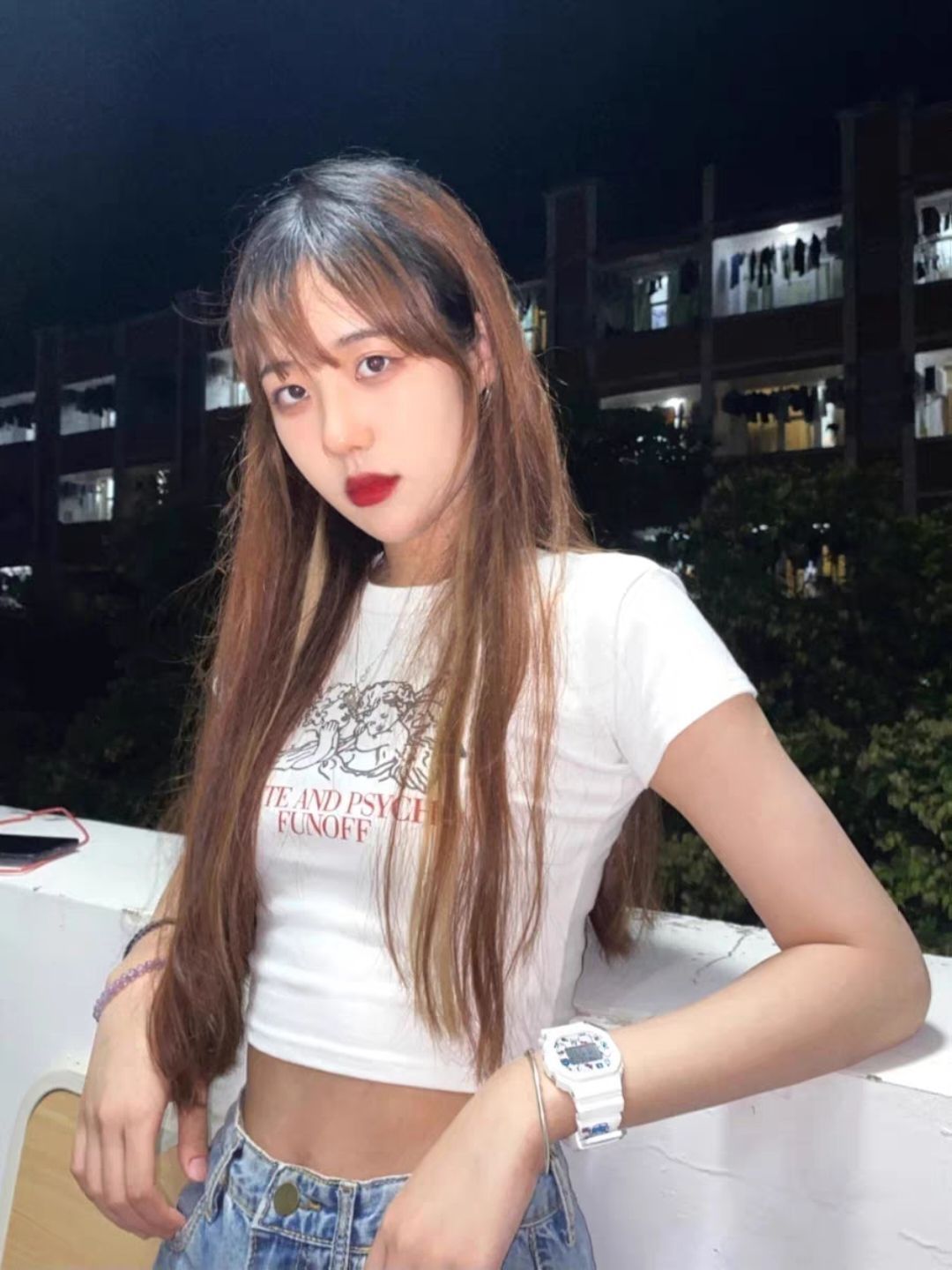 正港 夜光涂鸦印花简约气质学生防水手表分享